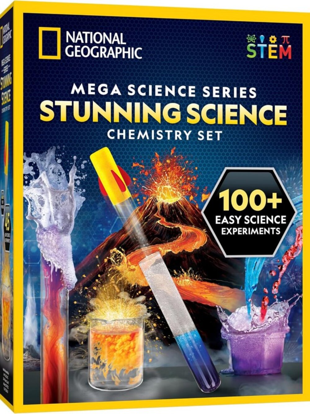 STEM Chemistry Set for Kids 8-12 | 45 Fun Science Experiments & Activities